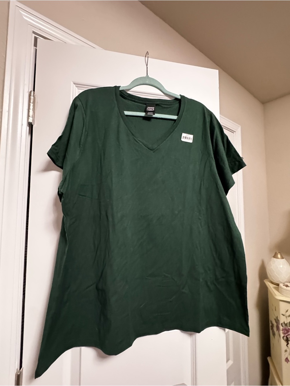 Hanes | Perfect Tee in Olive Green | size 3X